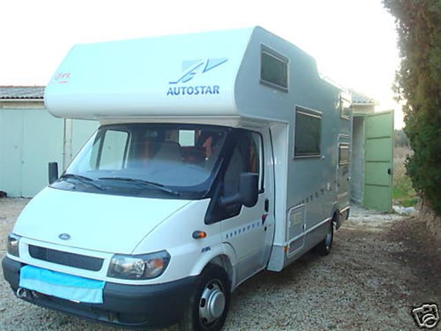 grossiste destockage Don de camping-car, ford transit, 2002,7600 km,casi neuf