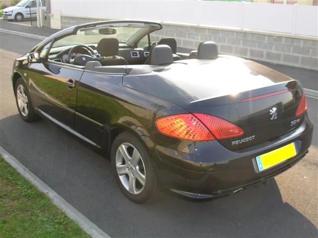 grossiste destockage peugeot 307 CC 2.0 16v noire