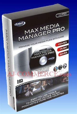 grossiste destockage MAX MEDIA MANAGER PRO pour PS3 - Datel