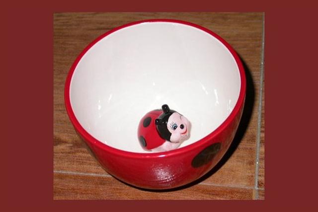 grossiste destockage BOL COCCINELLE INTERIEUR