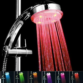 grossiste destockage Pommeau de douche lumineux