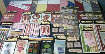 grossiste destockage Lot de scrapbooking