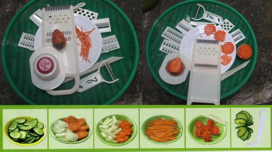 grossiste destockage Mandoline multi-rapes