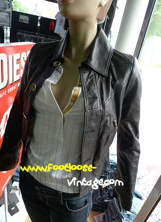grossiste destockage NULL Vestes en cuir DIESEL 