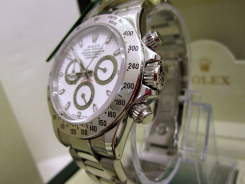 grossiste destockage Montre  Rolex Daytona fond blanc