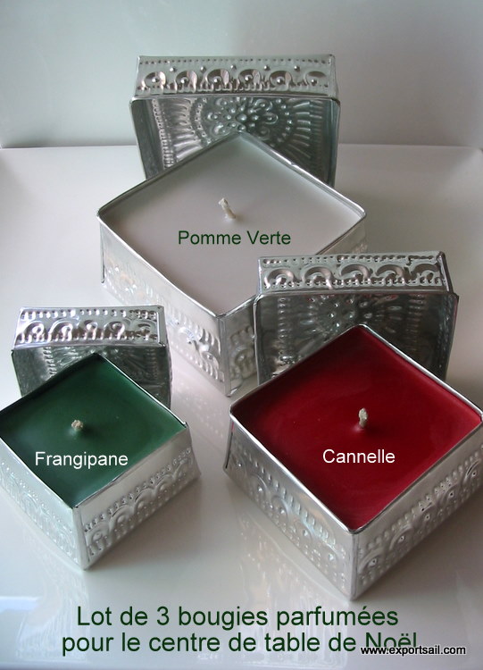 grossiste destockage Import bougies coffret