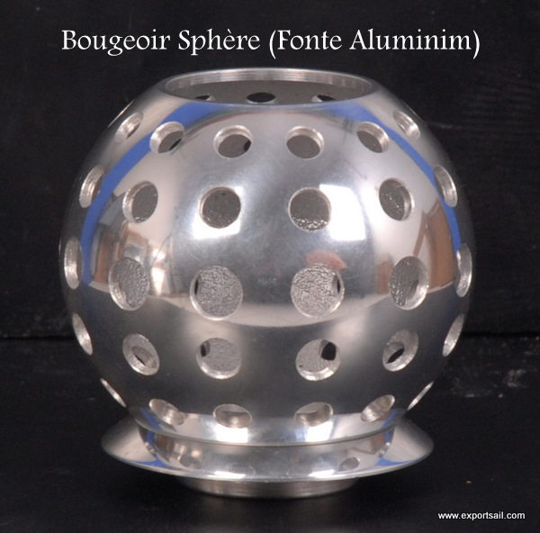 grossiste destockage Bougeoir fonte aluminium