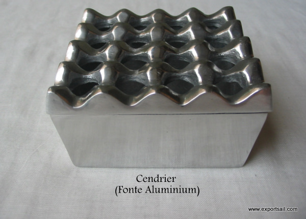 grossiste destockage Cendrier fonte Alu