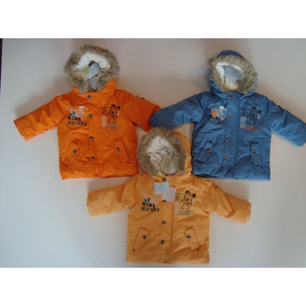 grossiste destockage Blouson  hiver bébé DISNEY