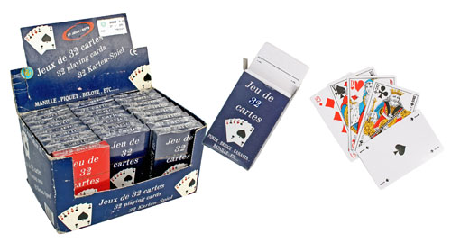 grossiste destockage LOT 27 Jeu de 32 cartes