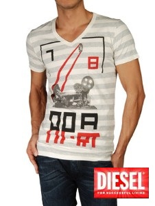 grossiste destockage TESCRI T-shirts DIESEL homme