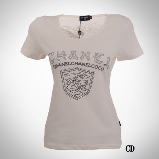 grossiste destockage neuf chanel t-shirt femmes 