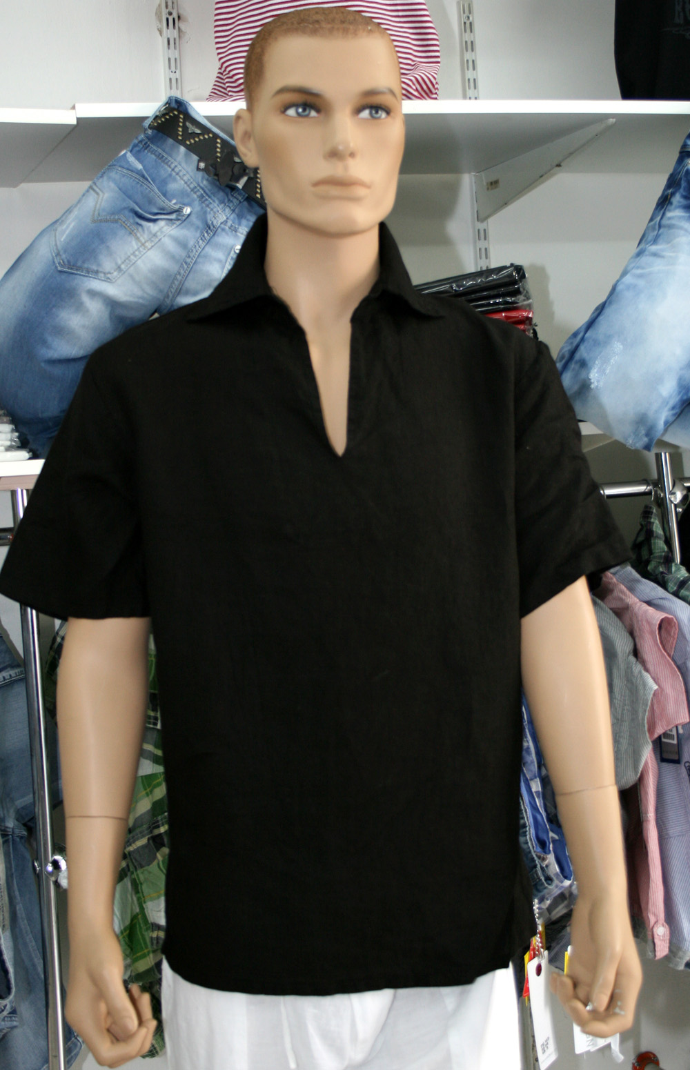 grossiste destockage TUNIQUE BASILE NOIR 