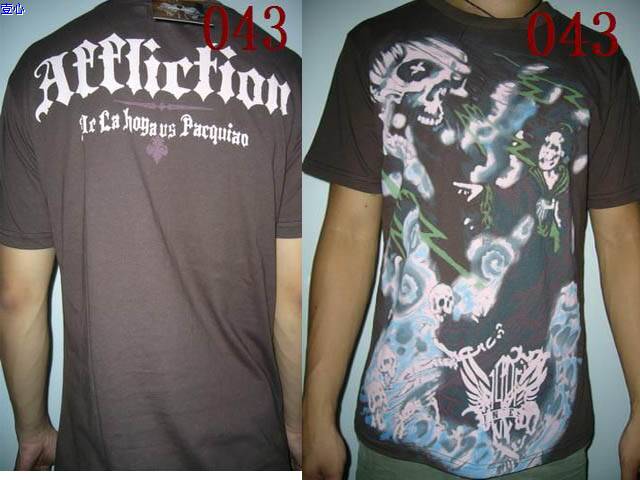 grossiste destockage neuf affliction T-shirt homme 