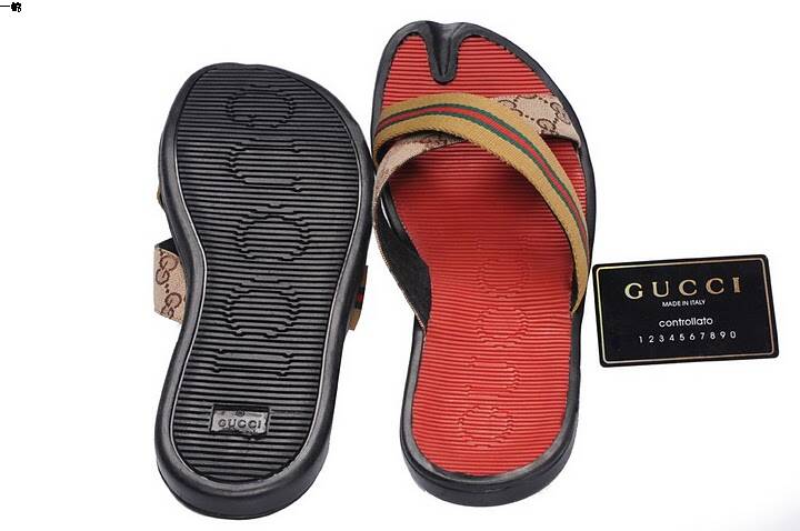 grossiste destockage gucci  pantoufle hommes neuf 