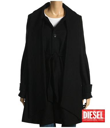 grossiste destockage GHISI Manteaux DIESEL femme 