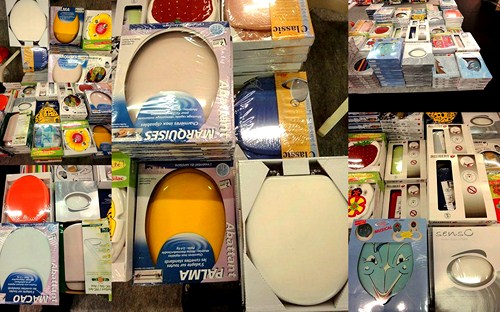 grossiste destockage LOTS ABATTANTS W-C ALLIBERT