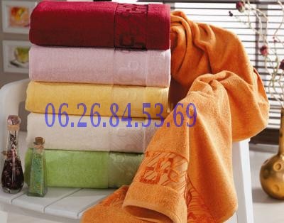 grossiste destockage SERVIETTES 100 % COTON