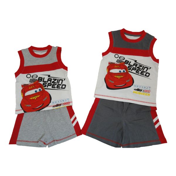 grossiste destockage T-shirt et short Cars